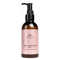 Manita Professional Парфюмированный крем для рук и тела / Black Pepper, Amber, Neroli, 150 мл