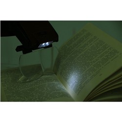 Лупа налобная 1,7-4,5х бинокулярная, с подсветкой
