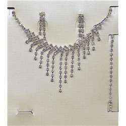 Комплект украшений Jewelry 022, серебро