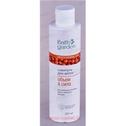 BATH GARDEN Шампунь для волос Объем и сила 300мл 411118