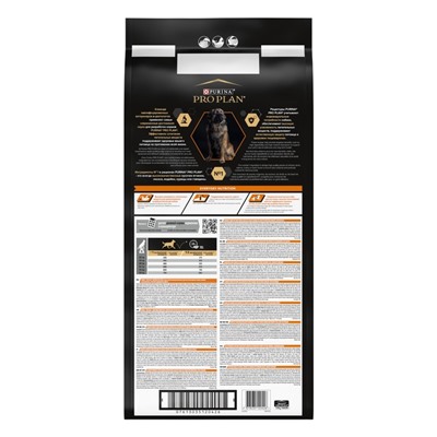 Сухой корм PRO PLAN для собак крупных пород, мощное тело, 14 кг