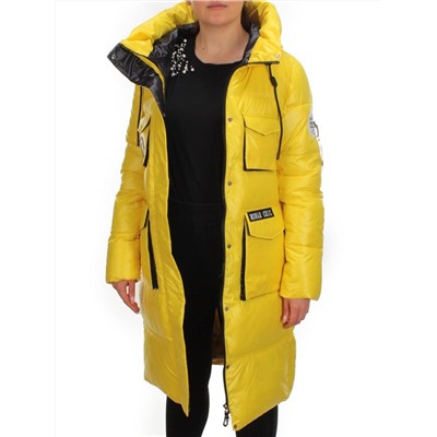 2187 YELLOW Куртка зимняя женская AIKESDFRS (200 гр. холлофайбера)