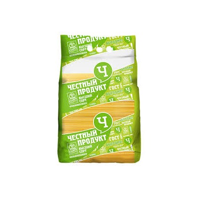 Честный Продукт Макароны СПАГЕТТИ ТОНКИЕ гр.В в/с 5кг