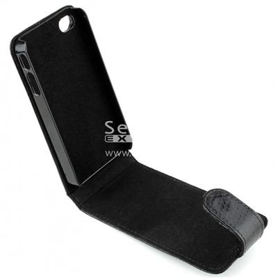 Чехол раскладной для iPhone 4 из кожи морской змеи