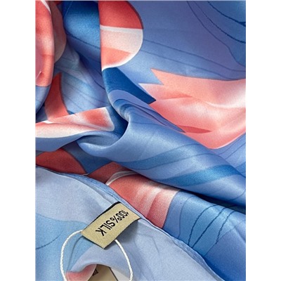 Платок шелковый "Тюльпаны" Арт 9062/7