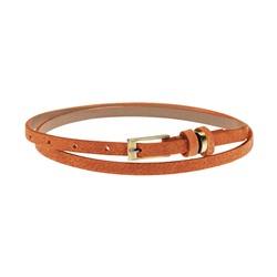 FB-1226-58 оранжевый ремень (кожа) Fancy's bag