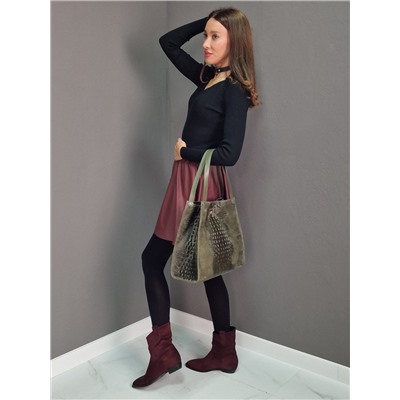 Сумка женская из телячьей кожи