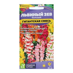 Семена Львиный зев "Гигантская смесь", ц/п,  0,1 гр.