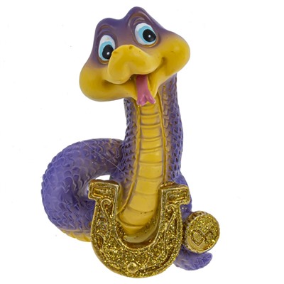 Магнит "Змея", L4,5 W2,5 H7 см, 4в.