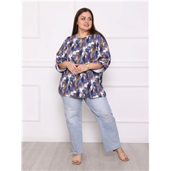 Блузка Торрея синий ИвК