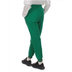 2847 GREEN Брюки спортивные зимние женские