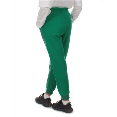 2847 GREEN Брюки спортивные зимние женские