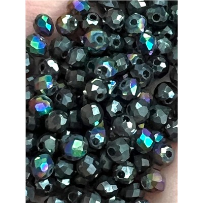 Хрустальные бусины для рукоделия 3 мм 173 шт