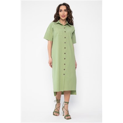 Платье Фруктовый коктейль (фисташка) П13588-18М