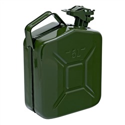 Канистра для ГСМ, металлическая, 5 литров Stels