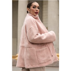 Пальто Альпака (пудра) Б14137-7М