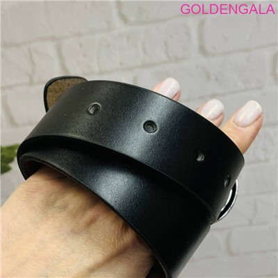 Ремень женский экокожи 3,2х114 см Р19 модель 2