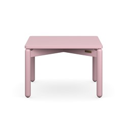 Столик кофейный Saga, 60х60 см, розовый