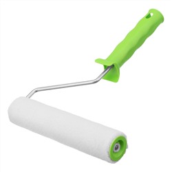 Валик "Велюр" с ручкой, 200 мм, ворс 5 мм, D 36 мм, D ручки 6 мм Сибртех