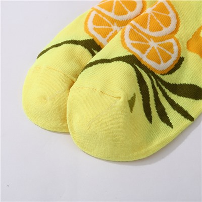 Haichin Fruit trend brand socks, mid-length, Amazon, European style, wholesale