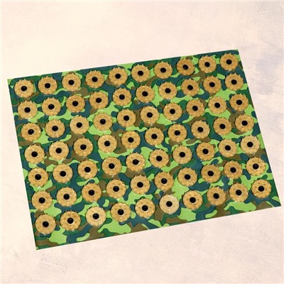 Аппликатор Кузнецова "Разминатор Т-1000", 70 колючек, плёнка, 23×32 см