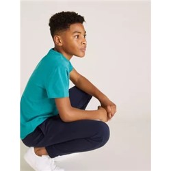 3pk Cotton Joggers (6-16 Yrs)
