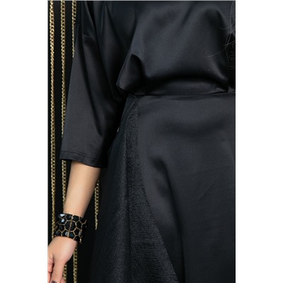 Платье вечернее Дерзкая элегантность (черное) П14470-7М