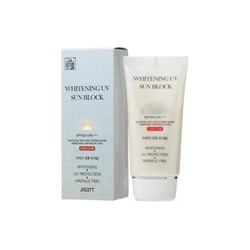 Осветляющий солнцезащитный крем Jigott Whitening UV SUN BLOCK SPF50+ 70 ml