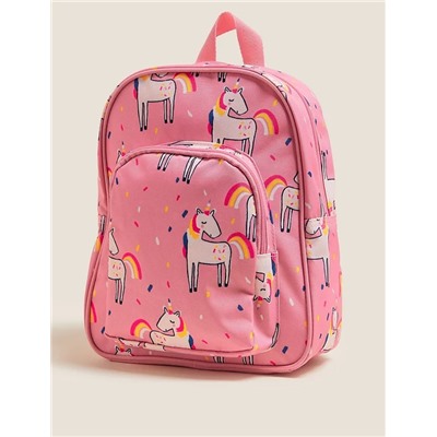 Kids' Water Repellent Unicorn School Backpack
