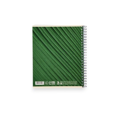 Тетрадь в клетку, 96 л., А5, на спирали, блок №1, Green World
