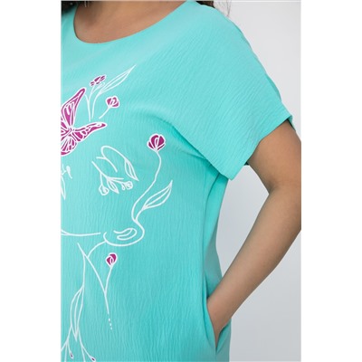 Платье Загадка (мята) П13705-8М