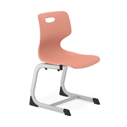 Стул Альфа SHT-S-TN24/6
                        а6 красный абрикос / алюминиевый металлик