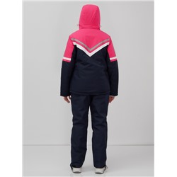 Горнолыжный костюм женский зимний УЦЕНКА розового цвета 02813R