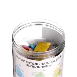 Поглотитель запаха для пепельницы, гидрогель, набор 100 шт., 6 ароматов