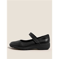 Kid's Leather Freshfeet™ School Shoes (13 Small - 7 Large)