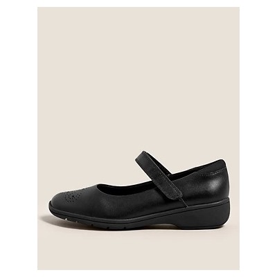Kid's Leather Freshfeet™ School Shoes (13 Small - 7 Large)