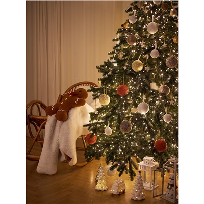 Подушка вязаная Classy gingerbread из коллекции New Year Essential, 38х44 см