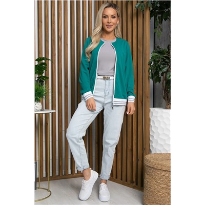 Бомбер Дана (зеленый) Б10445