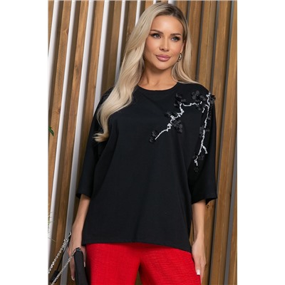 Блуза Мисти (черная) Б13164-20М
