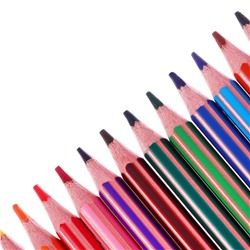 Карандаши цветные 12 цветов, BIC «Kids Evolution Stripes», пластиковые, детские
