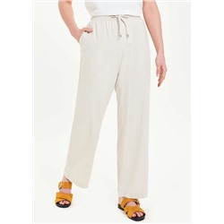 Wide Leg Linen Trousers