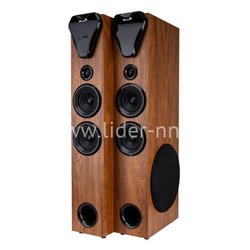 Колонка 10" (20-80 HOME SOUND) динамик 8шт/2х10"; 4х4"; 2х1.5" комплект 2 колонки ELTRONIC (бук)
