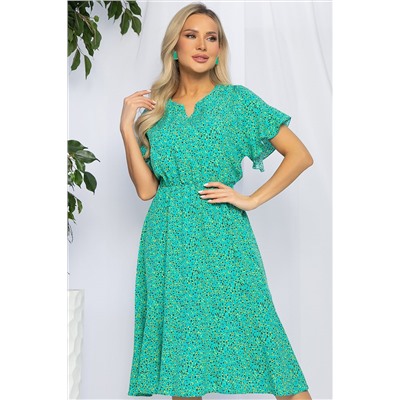 Платье Кристи (зеленое) П13206-35М
