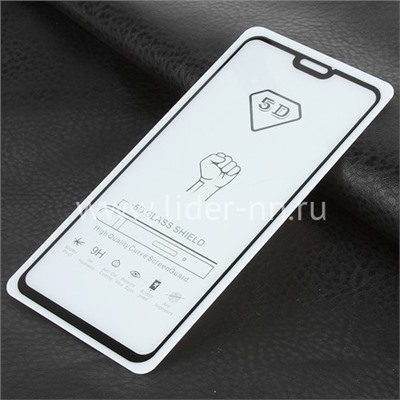 Защитное стекло на экран для  Huawei Honor 9X Lite/8X/Y9 2019 5-10D (ELTRONIC) черное