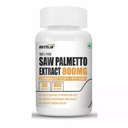 Экстракт Со Пальметто (60 кап, 800 мг), Saw Palmetto Extract, произв. Nutrija