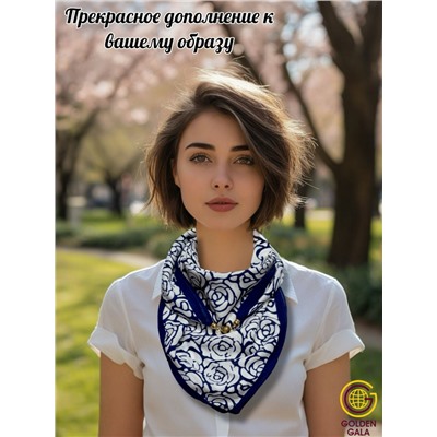 Платок на шею с украшением Артикул 2455/20