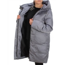 S21122 GRAY Куртка зимняя женская облегченная Y SILK TREE