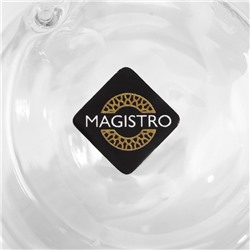 Набор стаканов с двойными стенками Magistro «Поль», 350 мл, 2 шт., 8.5×12 см, стекло, прозрачный