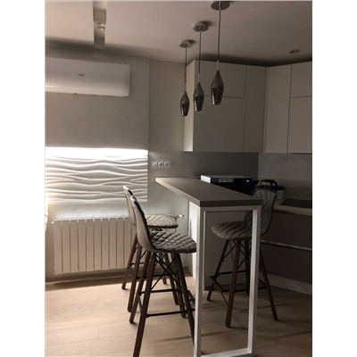 Стул барный SHT-ST29-C12/S80
                        коричневый сахар / темный орех / черный муар