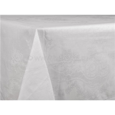 05с28 ЯК Скатерть 150*220 "Подарочная" цв. белый